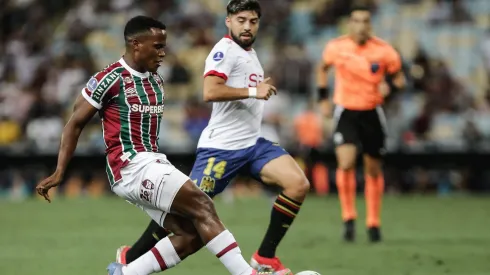 Fluminense enfrenta o Unión Española no Maracanã pela 5ª rodada da fase de grupos da Copa Sul-Americana 2025.
FOTO: LUCAS MERÇON / FLUMINENSE F.C.