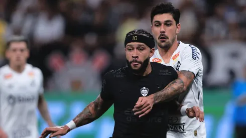 SP – SAO PAULO – 12/02/2025 – PAULISTA 2025, CORINTHIANS X SANTOS – jogador do Corinthians durante partida contra o Santos no estadio Arena Corinthians pelo campeonato Paulista 2025. Foto: Ettore Chiereguini/AGIF