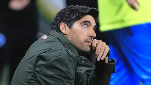Abel Ferreira, treinador do Palmeiras, durante partida contra o Bolivar no Allianz Parque pela Copa Libertadores