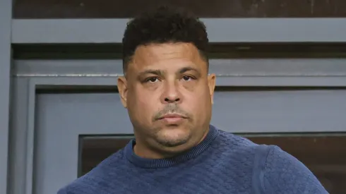 Ronaldo Nazário foi dono do Cruzeiro durante partida contra o Fluminense no estádio Mineirão pelo campeonato BRASILEIRO A 2023.