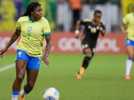 Ana Vitória é cortada da Seleção Brasileira Feminina por lesão