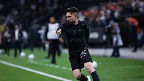 Igor Coronado jogador do Corinthians durante partida contra o Vasco no estádio Arena Corinthians pelo campeonato Brasileiro A 2025. Foto: Fabio Giannelli/AGIF