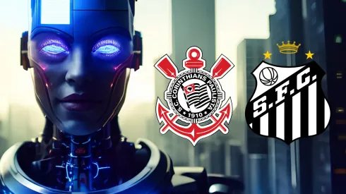 Inteligência artificial crava palpite para Corinthians x Santos
