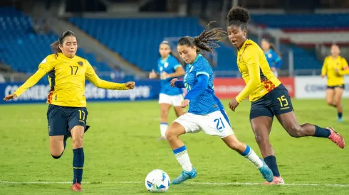 Seleção Brasileira empatou com o Equador no Sul-Americano Feminino Sub-17 – Foto: Nelson Terme/CBF