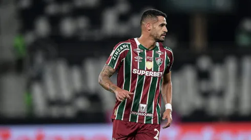 Renato Augusto jogador do Fluminense durante partida contra o Vasco no estádio Engenhão pelo campeonato Brasileiro A 2024. Foto: Thiago Ribeiro/AGIF