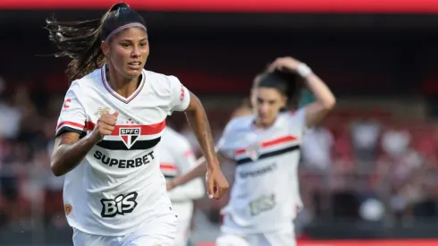 Jogadoras São Paulo. Foto: Marcello Zambrana/AGIF