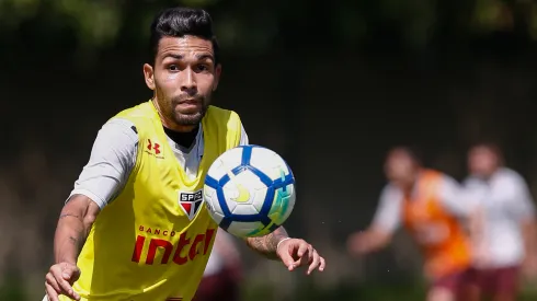 SP – Sao Paulo – 25/04/2018 – Treino do Sao Paulo – Petros durante treino do Sao Paulo no CT Barra Funda. Foto: Marcello Zambrana/AGIF