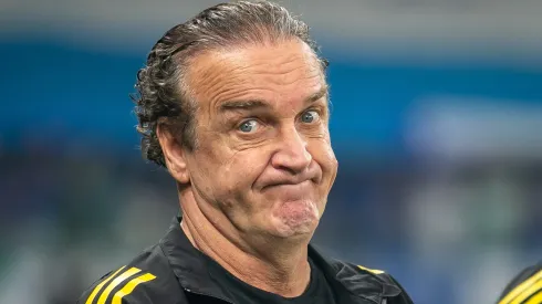 Cuca é o principal entusiasta por Diego Pituca, do Santos – Foto: Fernando Moreno/AGIF.