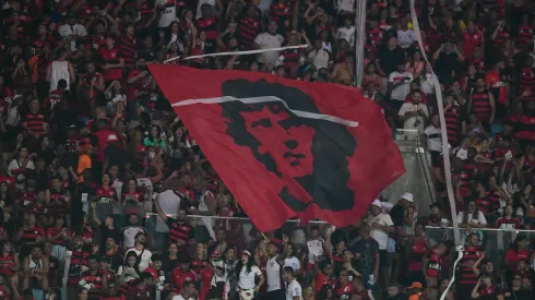 Torcida do Flamengo irá lotar o Maracanã contra o Deportivo Táchira – Foto: Thiago Ribeiro/AGIF