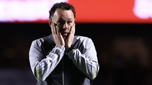Gabriel Milito quando estava à frente do Galo – Foto: Marcello Zambrana/AGIF