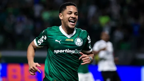 SP – SAO PAULO – 22/05/2025 – COPA DO BRASIL 2025, PALMEIRAS X CEARA – jogador do Palmeiras durante partida contra o Ceara no estadio Arena Allianz Parque pelo campeonato Copa Do Brasil 2025. Foto: Fabio Giannelli/AGIF