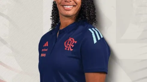 Rosana Augusto, treinadora Flamengo. Foto: Divulgação/Flamengo
