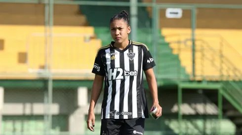 Cindy Ramos em partida pelo Atlético-MG – Foto: Daniela Veiga / Atlético