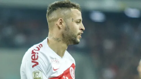 PR – Curitiba – 11/09/2019 – Copa do Brasil 2019, Athletico PR x Internacional – Nico Lopez jogador do Internacional durante partida contra o Athletico-PR no estadio Arena da Baixada pelo campeonato Copa do Brasil 2019. Foto: Gabriel Machado/AGIF