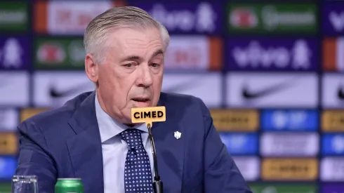 Carlo Ancelotti, técnico da Seleção Brasileira