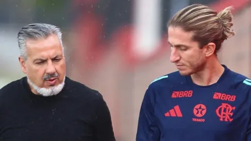 José Boto e Filipe Luís