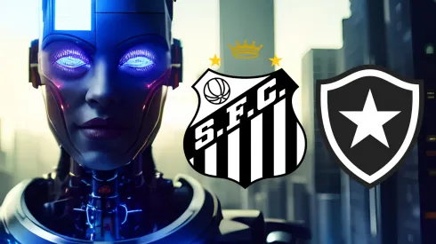 Inteligência artificial revela previsão para Santos x Botafogo pelo Brasileirão 2025