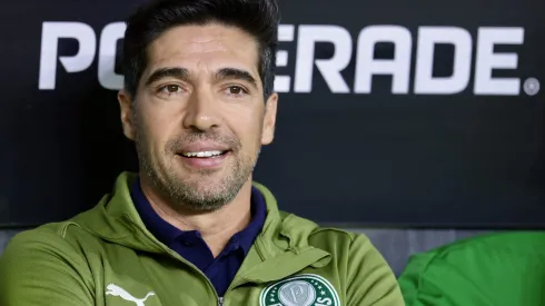 Abel Ferreira, técnico do Palmeiras, durante partida contra o Sporting Cristal no estadio Arena Allianz Parque pelo campeonato Copa Libertadores 2025. Foto: Marcello Zambrana/AGIF
