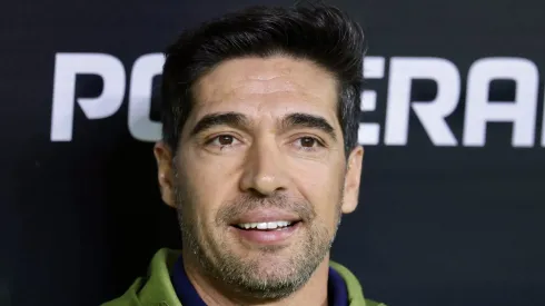 Abel Ferreira durante jogo da Libertadores.