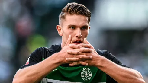 Sporting de Viktor Gyökeres está de olho na joia do Flamengo – Foto: AFP via Getty Images.