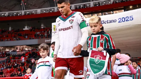 RS – PORTO ALEGRE – 01/06/2025 – BRASILEIRO A 2025, INTERNACIONAL X FLUMINENSE – Thiago Silva jogador do Fluminense durante partida contra o Internacional no estadio Beira-Rio pelo campeonato Brasileiro A 2025. Foto: Maxi Franzoi/AGIF