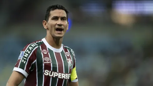 Paulo Henrique Ganso, jogador do Fluminense, durante partida contra o Unión Española-CHI, pela Copa Sul-Americana. Foto: Jorge Rodrigues/AGIF.