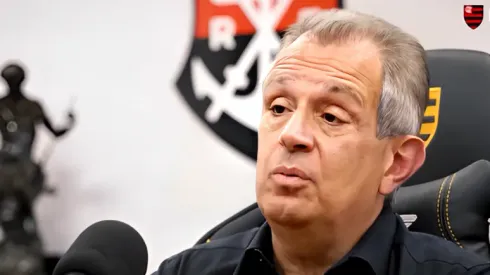 Luiz Eduardo Baptista, o BAP, é o presidente do Fla. Foto: Reprodução/ YouTube.