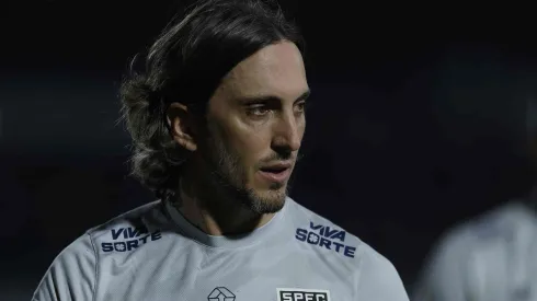 Zubeldia técnico do São Paulo durante partida contra o Vasco – Foto: Anderson Romao/AGIF