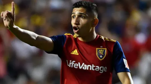 Savarino já venceu o Seattle Sounders seis vezes com a camisa do Real Salt Lake (Photo by Alex Goodlett)