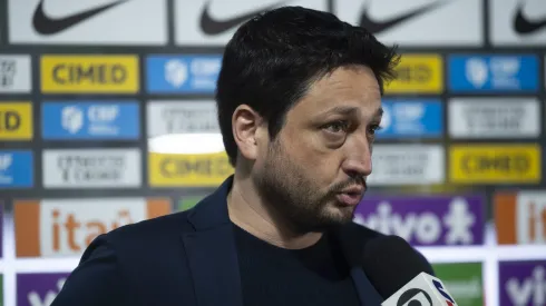 Arthur Elias técnico do Brasil durante partida contra o Japão no estádio Cícero De Souza Marques pelo campeonato Amistoso.