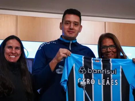 Grêmio apresenta Cyro Leães como novo técnico das Mosqueteiras