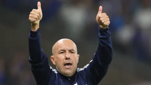 Leonardo Jardim em partida diante do Palmeiras