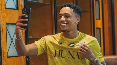 Palacios foi para os Emirados Árabes – Foto: Site oficial do Al-Wasl.