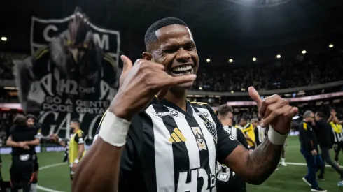 Júnior Santos, atacante do Atlético-MG. Foto: Pedro Souza/Atlético-MG.