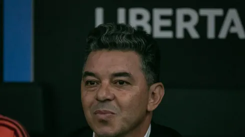 Marcelo Gallardo tecnico do River Plate durante partida contra o Atletico no estadio Arena MRV pelo campeonato Copa Libertadores 2024. Foto: Luiz Erbes/AGIF