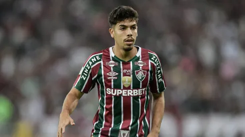 Nonato jogador do Fluminense durante partida contra o Palmeiras no estadio Maracana pelo campeonato Brasileiro A 2024. Foto: Thiago Ribeiro/AGIF