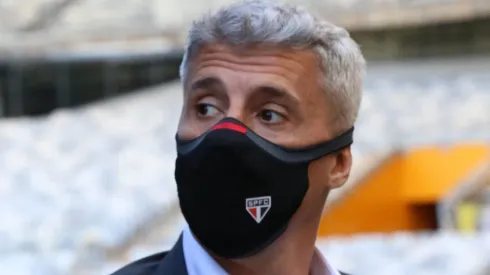 Hernán Crespo foi campeão paulista em 2021 com o São Paulo