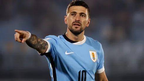 Arrascaeta, meia do Flamengo e da Seleção Uruguaia – Foto: Ernesto Ryan/Getty Images