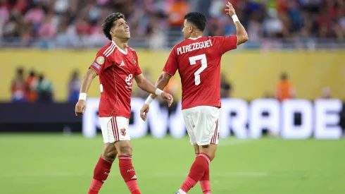 Ashour e Trezeguet pelo Al Ahly<br />
(Photo by Megan Briggs/Getty Images)