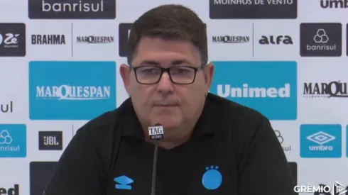 Alexandre Rossato, vice de futebol do Grêmio (Foto/Reprodução)