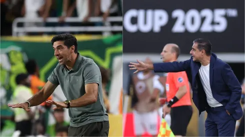 Abel Ferreira e Renato Paiva. Fotos: Cesar Greco/Palmeiras e Vítor Silva/Botafogo.