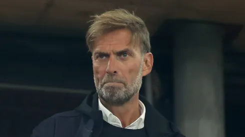 Klopp durante partida do RB Leipzig (ALE) na Bundesliga.