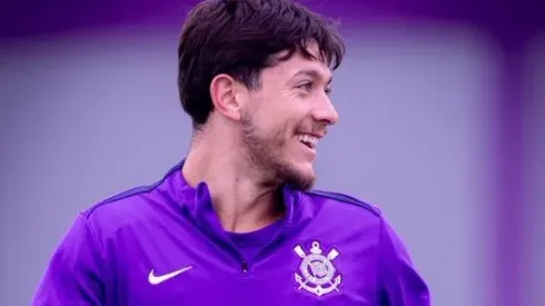 Garro durante treinamento no CT Joaquim Grava. Foto: Rodrigo Coca/Ag. Corinthians