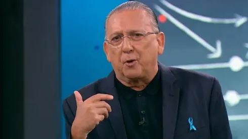 Narrador deu a sua opinião – Foto: Reprodução/SporTV.