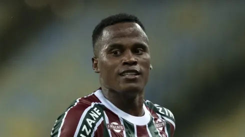 Jhon Arias, em ação pelo Fluminense