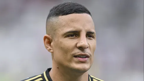 Arana durante partida do Galo contra o SPFC