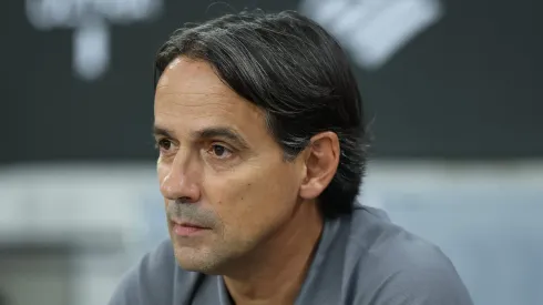 Simone Inzaghi treinador do Al Hilal. (Foto de Richard Pelham/Getty Images)