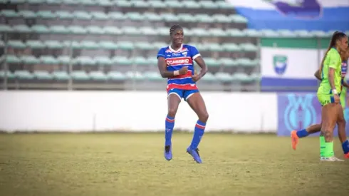 Jhow, artilheira do Fortaleza. Foto: João Moura/Fortaleza EC