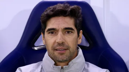 Abel durante partida pelo Verdão.