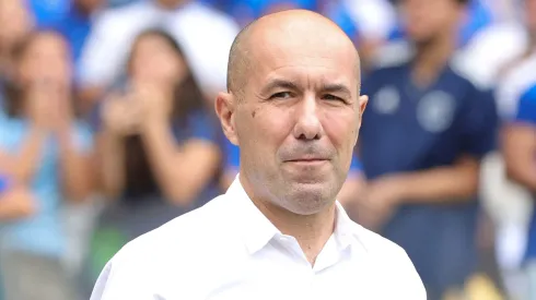 Leonardo Jardim em apresentação na Raposa